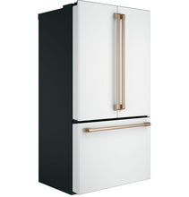 CAFE CWE23SP4MW2 CAFé™ ENERGY STAR® 23.1 Cu. Ft. Smart Counter-Depth French-Door Refrigerator White