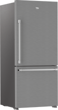 BEKO 30" Bottom Freezer Refrigerator with HarvestFresh in Stainless Steel - BFBD30216SS