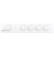 HOTPOINT Hotpoint 24" Front-Control Free-Standing Gas Range with Large Window White - RGAS300DMWW