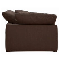 Sunset Trading Cloud Puff 3 Piece 88" Wide Slipcovered Modular Sectional Small L Shaped Sofa - SU-1458-88-3C