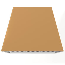 XO APPLIANCE XOVD136SG XO 36in Designer Hood Satin Gold - XOVD136SG