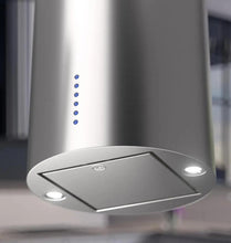 XO APPLIANCE XOCYLI16SC 600/395 CFM Designer Cylinder Island in Stainless Steel - XOCYLI16SC