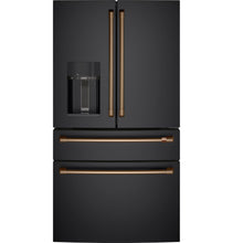 CAFE CVE28DP3ND1 CAFé™ ENERGY STAR® 27.8 Cu. Ft. Smart 4-Door French-Door Refrigerator Black