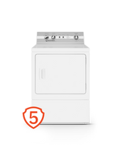 SPEED QUEEN DC5004WG DC5 Sanitizing Gas Dryer with Pet Plus Extended Tumble Steam White - DC5004WG
