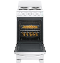 HOTPOINT Hotpoint ENERGY STAR 20" Electric Free-Standing Front-Control Electric Range White - RAS200DMWW