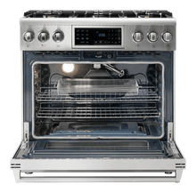 Thor Kitchen 36-Inch Tilt Panel Gas Range - Professional - TRG3601