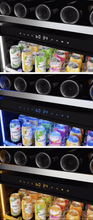 ZEPHYR Presrv Wine and Beverage Cooler, 24in, Full Size, SS+Glass, Reversible Door, 2 Zones in Stainless Steel - PRWB24F02BG