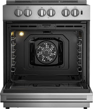 BLOMBERG APPLIANCES BIR34452SS 30in Induction range with 5.7 cu ft self clean oven, slide-in style in Stainless Steel - BIR34452SS