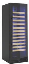 XO APPLIANCE XOU2470WGB Tall Single Zone Wine Cooler, Black Glass Black - XOU2470WGB