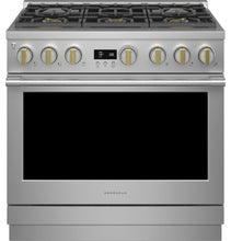 MONOGRAM Monogram 36" Dual-Fuel Professional Range with 6 Burners in Stainless Steel - ZDP366NTSS