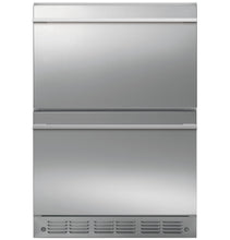MONOGRAM Monogram 24" Double-Drawer Refrigerator in Stainless Steel - ZIDS240NSS