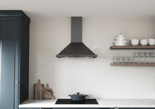 ZEPHYR Ombra, Wall, 30", Black SS, 600 CFM Black in Stainless Steel - ZOME30BBS