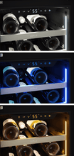 ZEPHYR Presrv Wine Cooler, 15in UC, SS+Gls, Rvs Door, 1Z in Stainless Steel - PRW15C01CG