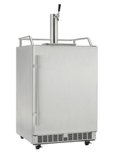 SILHOUETTE Silhouette Pro - 24" Outdoor Keg Cooler in Stainless Steel - DKC055D1SSPRO