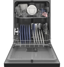 HOTPOINT One Button Dishwasher with Plastic Interior Black - HDF310PGRBB