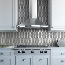 XO APPLIANCE XOS36SC 36" CCC 600/395 CFM Italian Made Wall Mount Chimney Range Hood in Stainless Steel - XOS36SC