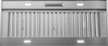 ZEPHYR Monsoon II, Insert, 52-3/8in, SS, LED, ACT in Stainless Steel - AK9352BS