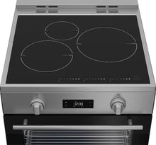 BLOMBERG APPLIANCES BIRU24102SS 24" Free-Standing Induction Slide-In Range, True Convection in Stainless Steel - BIRU24102SS