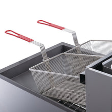 Chef AAA - TCF5-LPG Commercial 70lbs Liquid Propane Gas Fryer with 5 Tube Burners - TCF5-LPG