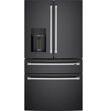 CAFE CVE28DP3ND1 CAFé™ ENERGY STAR® 27.8 Cu. Ft. Smart 4-Door French-Door Refrigerator Black