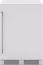 ZEPHYR Presrv Bev Outdoor Cooler, 24in UC, SS, Lock, 1Z in Stainless Steel - PRB24C01ASOD