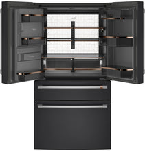 CAFE CVE28DP3ND1 CAFé™ ENERGY STAR® 27.8 Cu. Ft. Smart 4-Door French-Door Refrigerator Black
