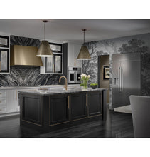 MONOGRAM Monogram 48" Built-In Side-by-Side Refrigerator with Dispenser in Stainless Steel - ZISS480DNSS