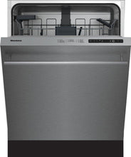 BLOMBERG APPLIANCES DW51600SS 24in Dishwasher ADA SS w/ bar handle 48dBA top control 6 cycle, beam on floor in Stainless Steel - DW51600SS