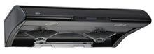 XO APPLIANCE XOA30B 550 CFM 30" Filter Free Under Cabinet Range Hood Black - XOA30B