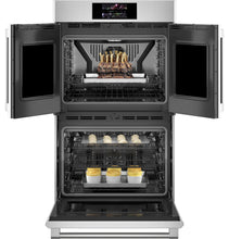 MONOGRAM Monogram 30" Statement French-Door Double Wall Oven in Stainless Steel - ZTDX1FPSNSS