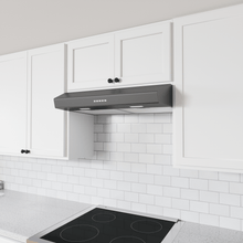 ZEPHYR Breeze II, Under Cabinet, 30", Black SS, LED Stainless - AK1200CBS