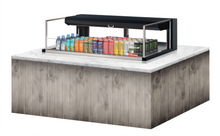 Turbo Air TOM-48L-UFD-W(B)-1SI-N Countertop Refrigerated Display Cases - TOM-48L-UFD-W(B)-1SI-N