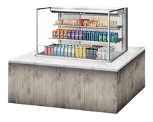 Turbo Air TOM-48L-UF-S-3SI-N Countertop Refrigerated Display Cases - TOM-48L-UF-S-3SI-N