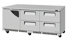 Turbo Air TUR-72SD-D4R(L)-FB-N Super Deluxe Reach-in Refrigerators - TUR-72SD-D4R(L)-FB-N