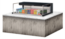 Turbo Air TOM-48L-UF-W(B)-1SI-N Countertop Refrigerated Display Cases - TOM-48L-UF-W(B)-1SI-N
