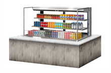 Turbo Air TOM-60L-UFD-S-3SI-N Countertop Refrigerated Display Cases