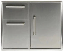 Haven 72" Coyote Outdoor Kitchen Island w/ 24" Refrigerator  - HCOY72REF-2