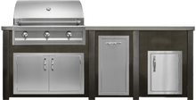 Haven 96" Artisan Outdoor Kitchen Island  w/ 17" Door - HART96DOOR