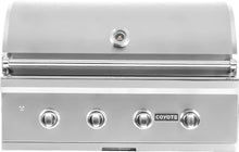 Haven 96" Coyote Outdoor Kitchen Island w/ 24" Refrigerator - HCOY96REF