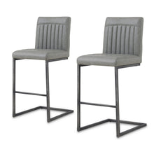 New Pacific Direct Ronan PU Leather Counter Stool, (Set of 2)  - 1060008-216