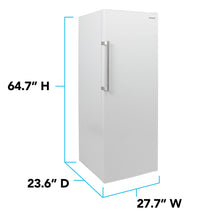 Avanti 10.8 cu ft Vertical Freezer - AV1081VFK0W