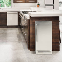 Avanti ELITE Built-in or Freestanding Ice Maker, 15" - IME49U3S-IS