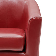 New Pacific Direct Hayden Swivel Bonded Leather Char  - 193012B-67