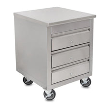 John Boos 4CD4-2724-C Mobile Drawer Cabinet - 4CD4-2724-C
