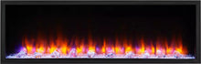 SimpliFire 55" Scion Clean Face Linear Electric Fireplace - SF-SC55-BK