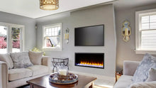 SimpliFire 55" Scion Clean Face Linear Electric Fireplace - SF-SC55-BK