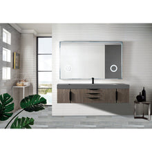 James Martin Vanities Mercer Island 72" Single Vanity - 389-V72S-AGR-G-DGG