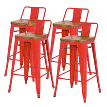 New Pacific Direct Metropolis Low Back Counter Stool, (Set of 4) -  938533-R