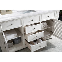 James Martin Vanities Savannah 60" Bright White Single Vanity - 238-104-V60S-BW-3AF