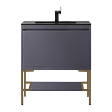 James Martin Vanities Milan 31.5" Single Vanity Cabinet - 801V31.5GWRGDCHB